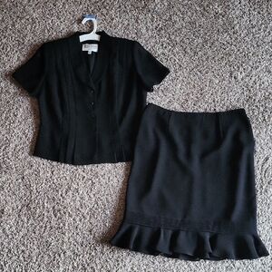 Julian Taylor Black Skirt Set